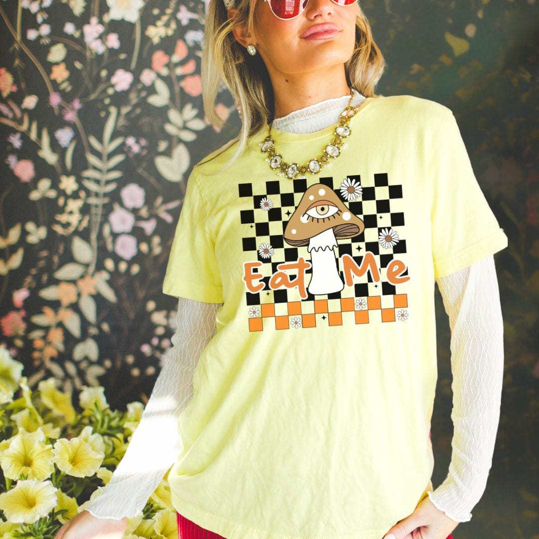 Eat Me, Mushroom Softstyle Tee