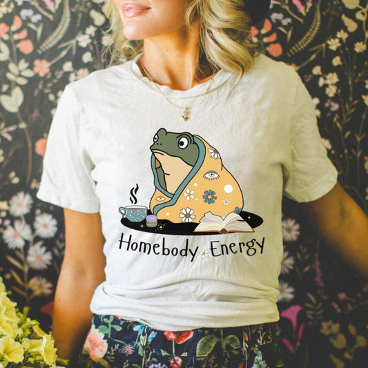 Homebody Energy Frog, Softsyle Tee