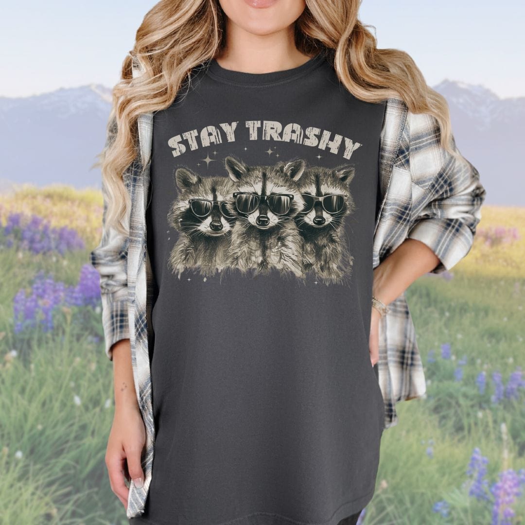 Stay Trashy Crew, Vintage Style Tee