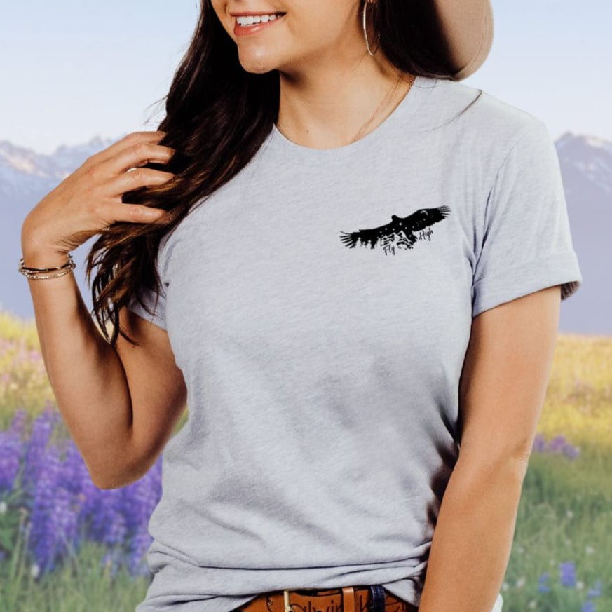 Fly High Pocket Design, Softsyle Tee