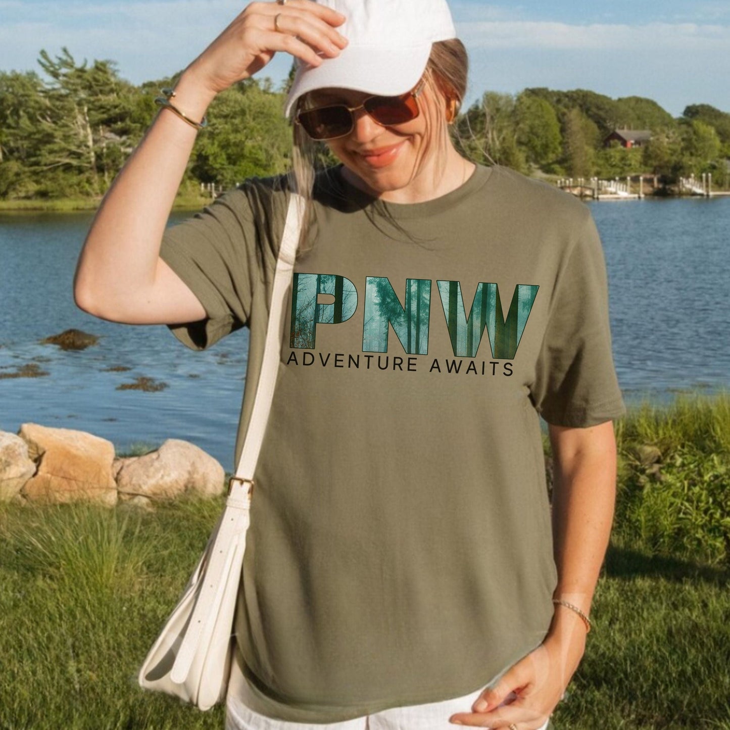 PNW Adventure Awaits, Softstyle Tee
