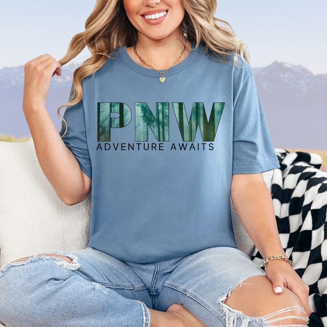 PNW Adventure Awaits, Softstyle Tee