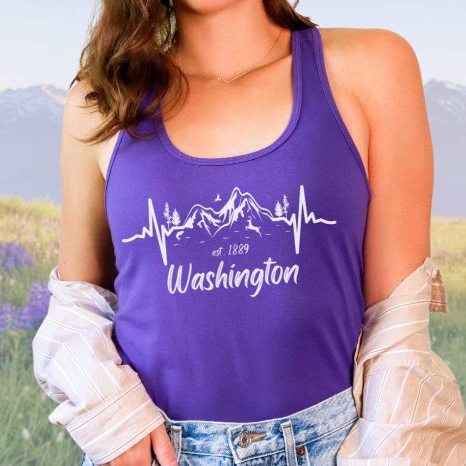 Washington Heartbeat Tank Top