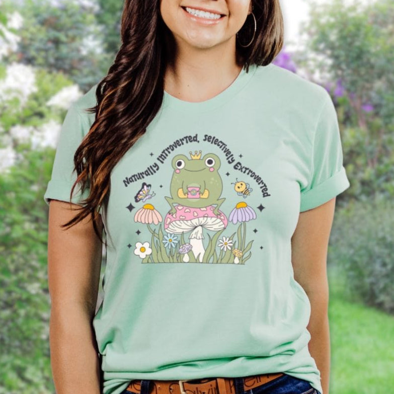 Introverted Frog, Softstyle Tee