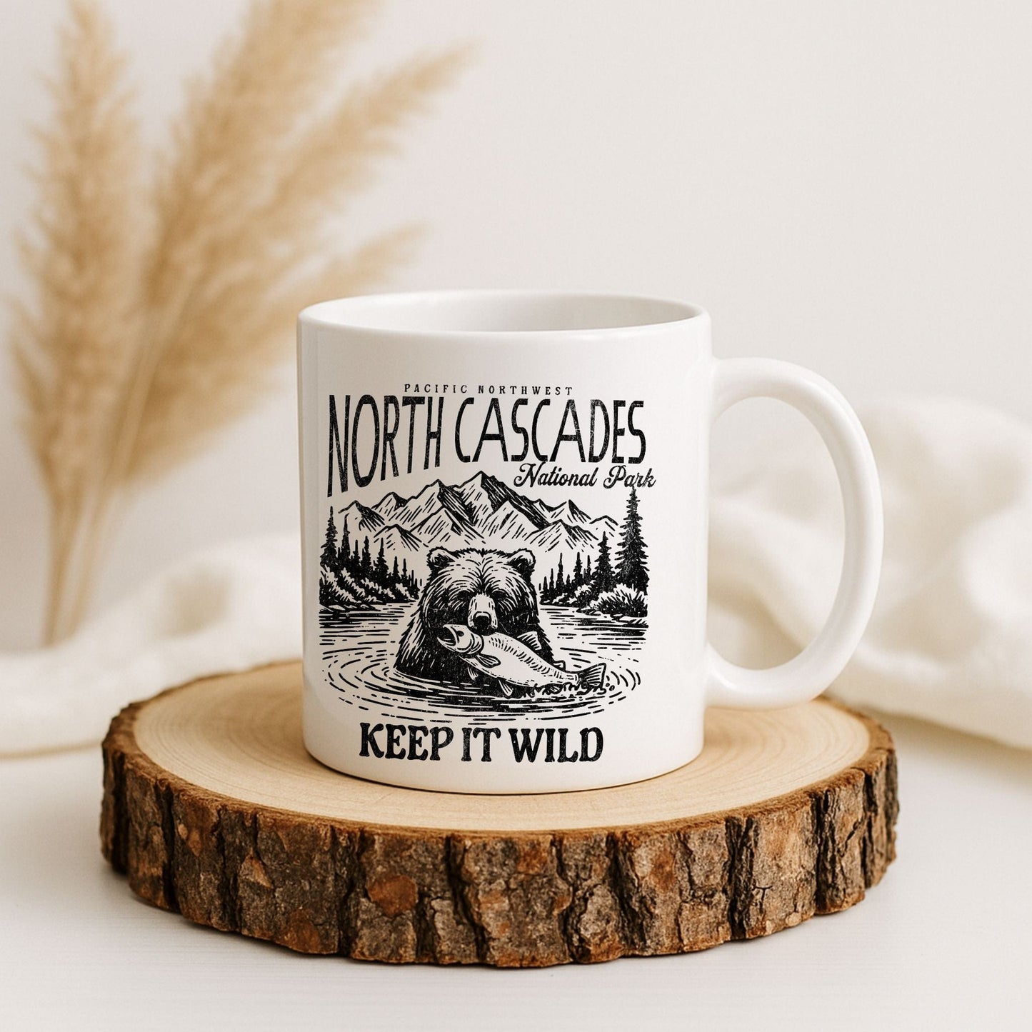 North Cascades National Park Souvenir - 11oz Ceramic Mug