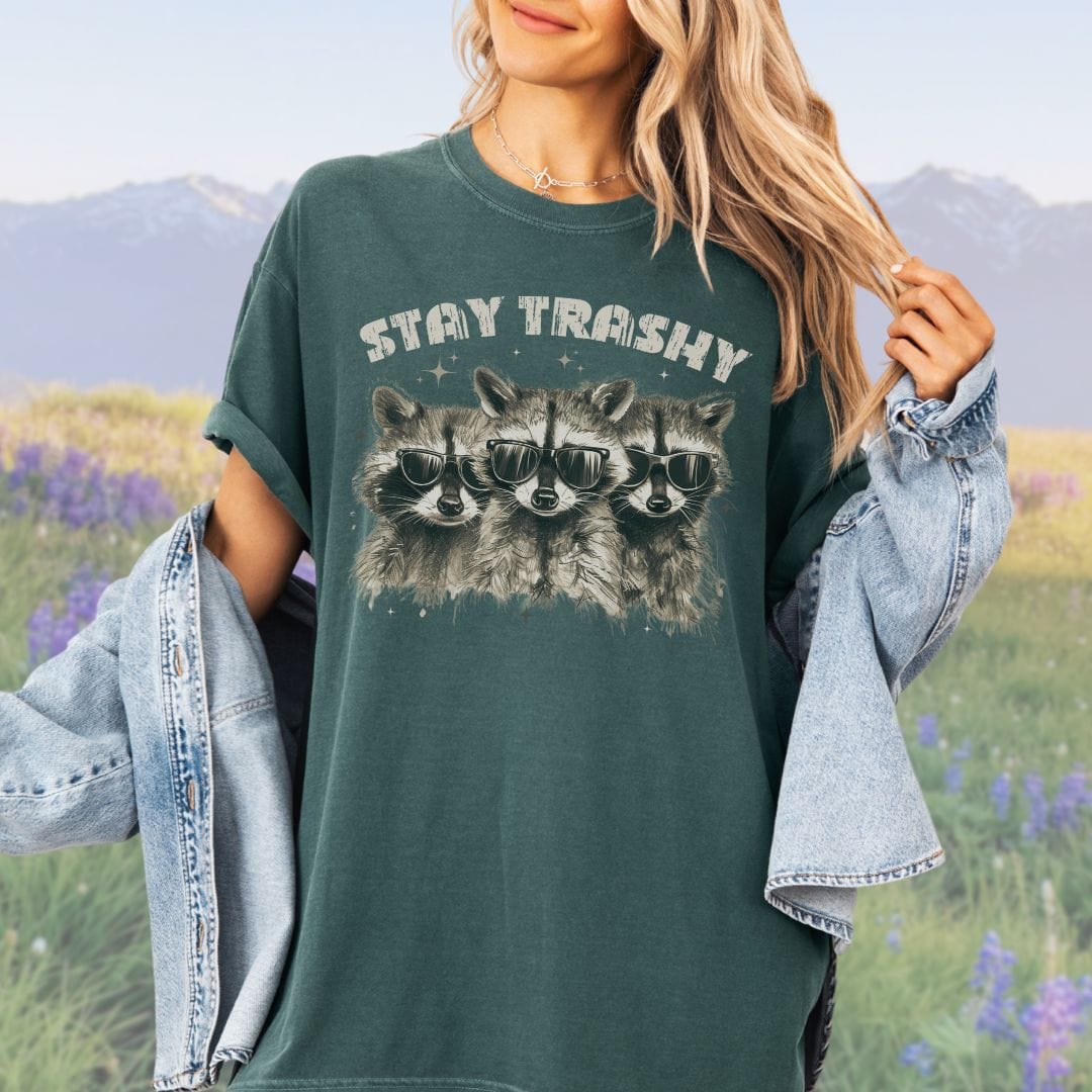 Stay Trashy Crew, Vintage Style Tee