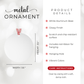 Toast to the Chickens, Christmas Metal Ornament