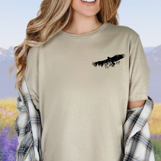 Fly High Pocket Design, Softsyle Tee