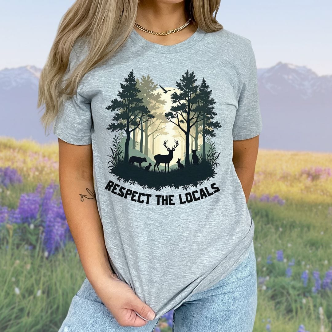 Respect the Locals, Wildlife Softsyle Tee