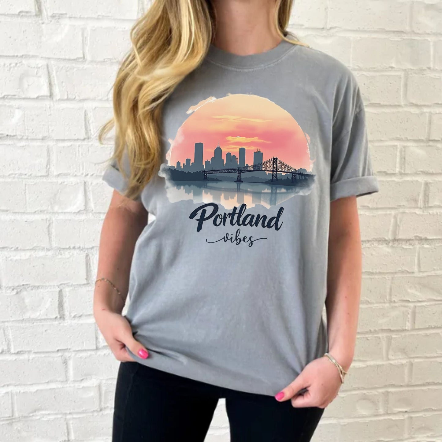 Portland Vibes, Vintage Style Tee
