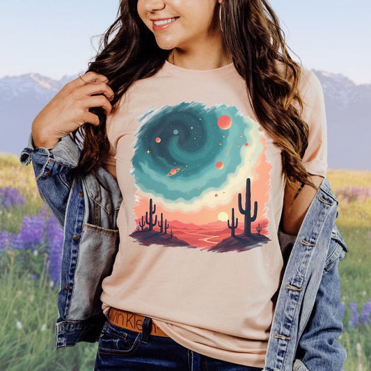 Galactic Oasis Softstyle Tee