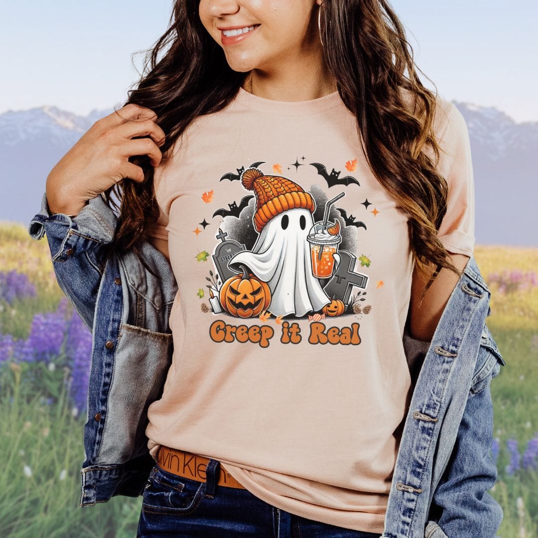PNW Fall Ghost Pumpkin Coffee, Softstyle Tee